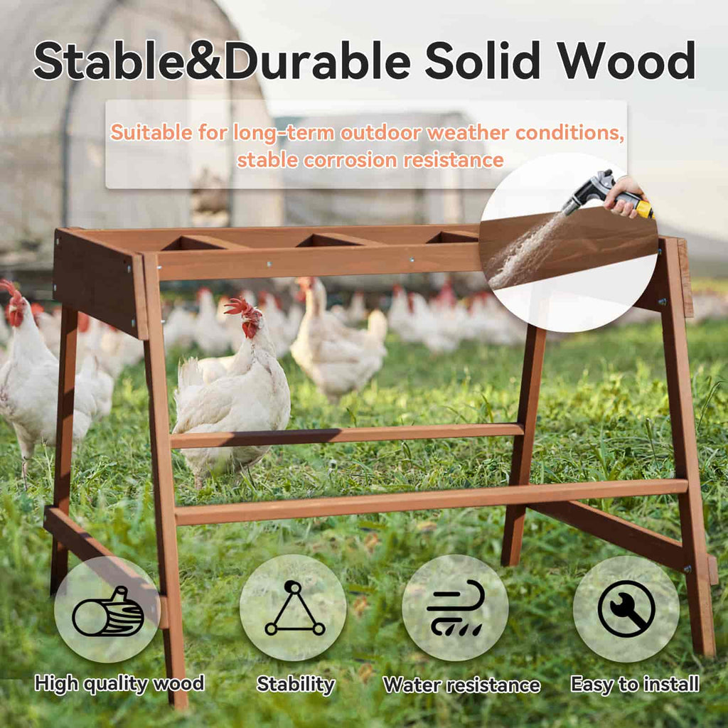 PETSFIT Chicken Coop Accessory with Multiple Chicken Perches