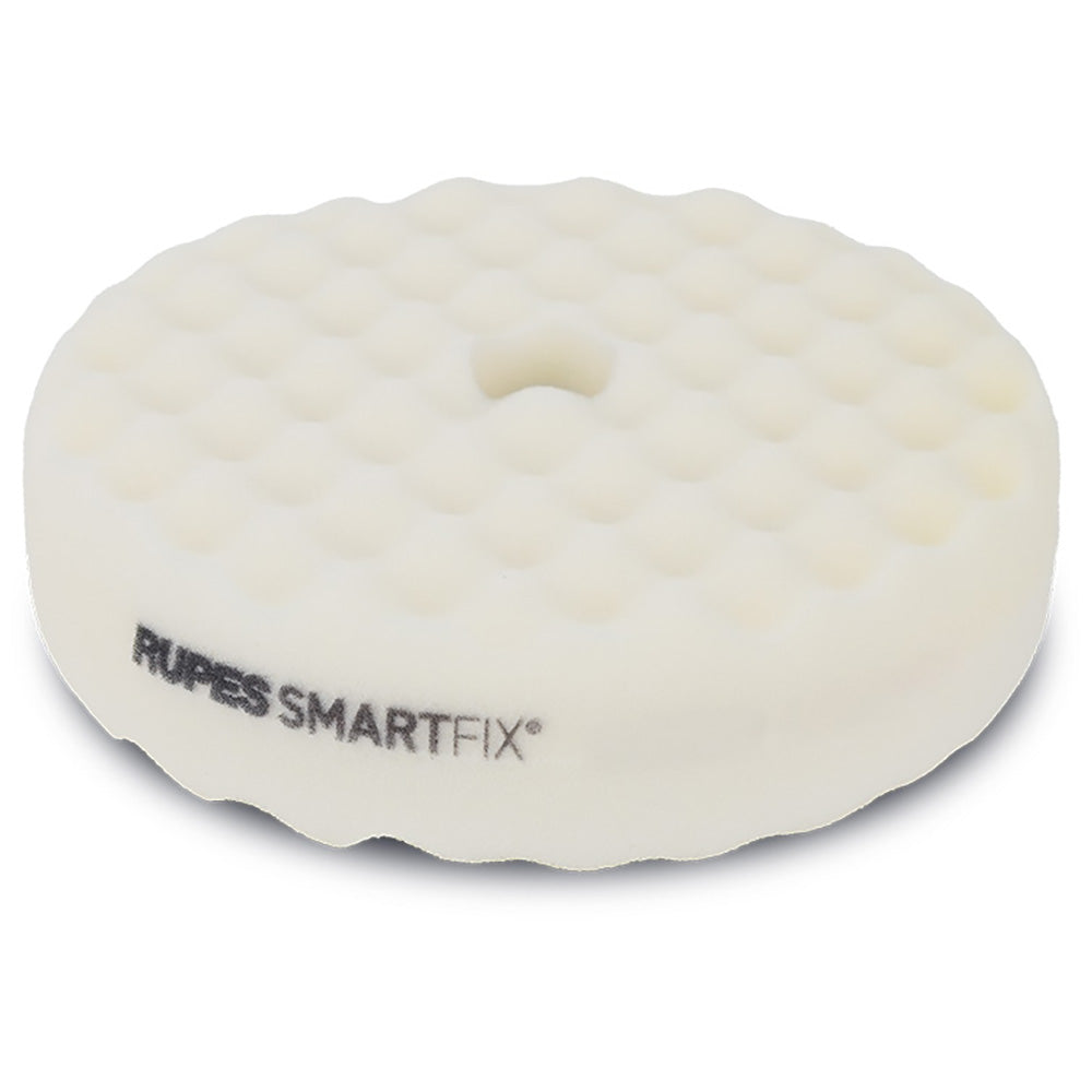 RUPES SMARTFIX Double-Sided Ultra-Fine Foam Pad, 9.DSW180SS - 7", White