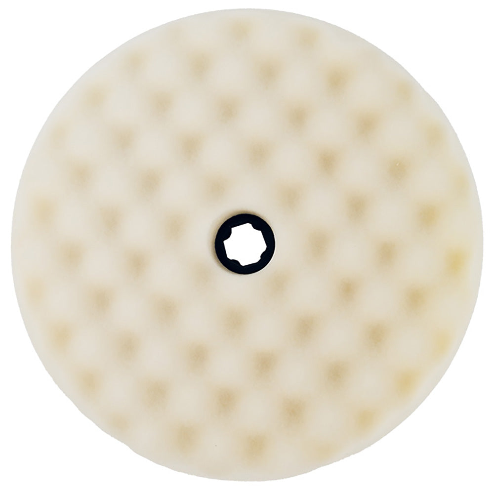 RUPES SMARTFIX Double-Sided Ultra-Fine Foam Pad, 9.DSW180SS - 7", White