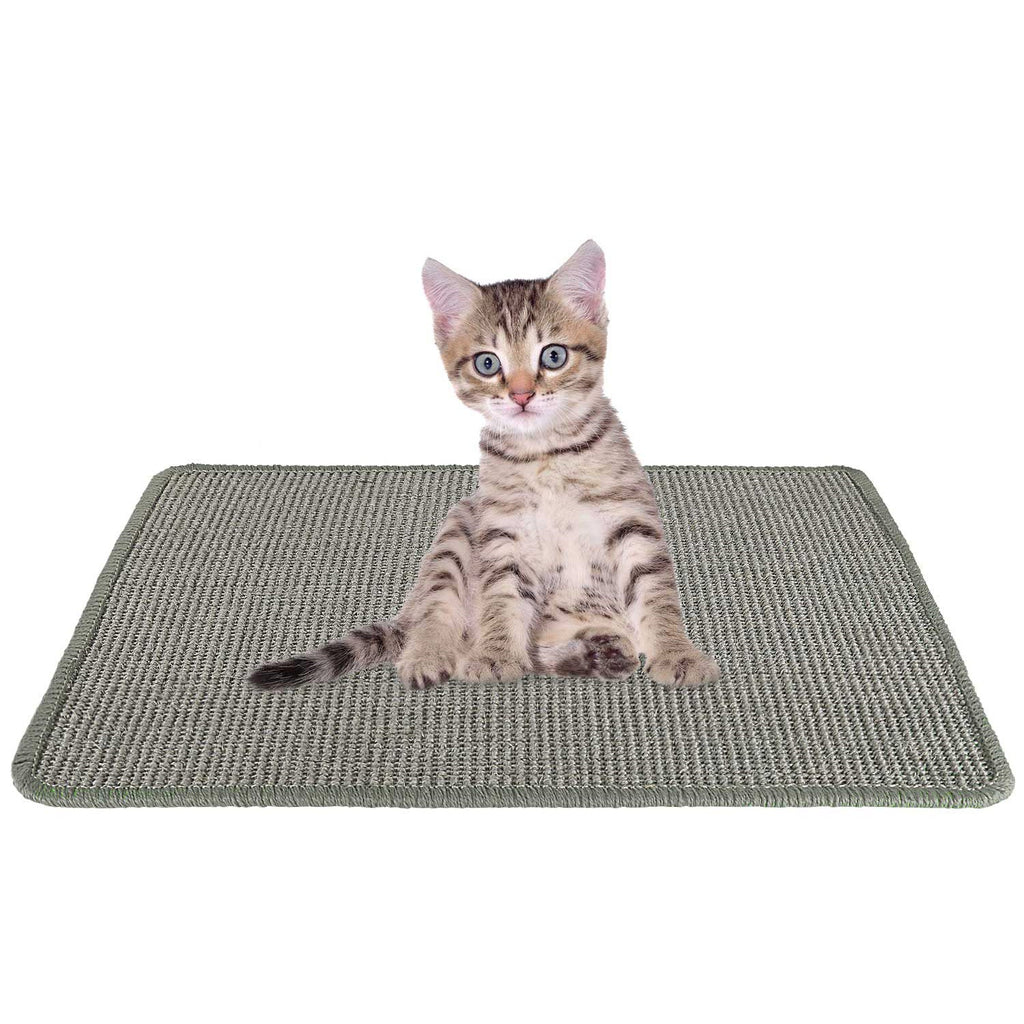 Cat Scratcher Mat - Pale Green