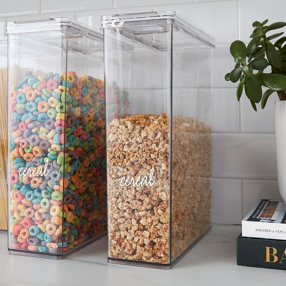The Home Edit Cereal Canister