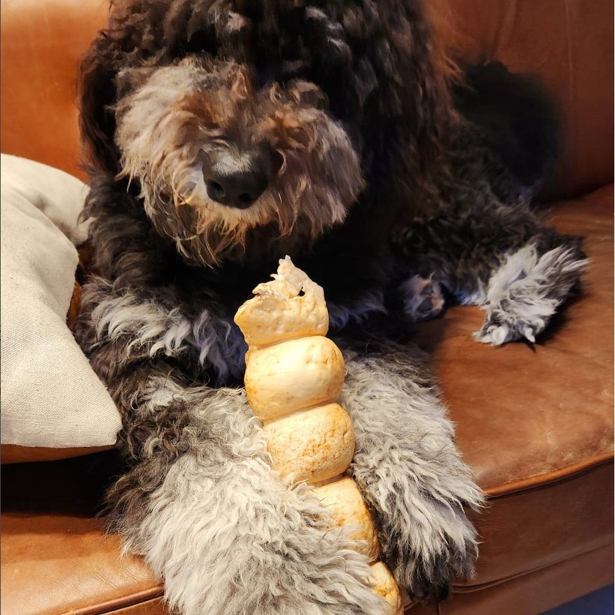 Bully Bunches 10-12 Inch Peanut Butter Cheek Roll