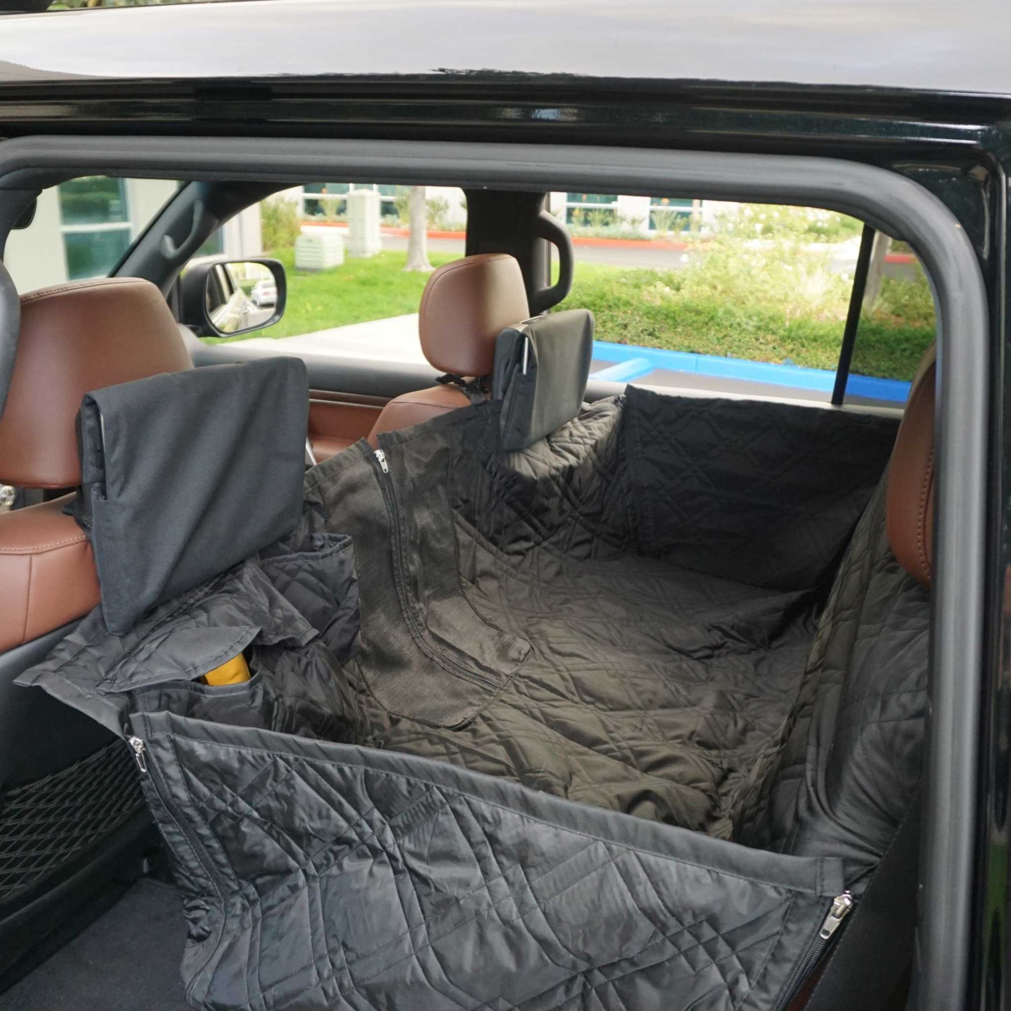 Formosa Covers Pet Car Seat Hammock Cover with Mesh Window