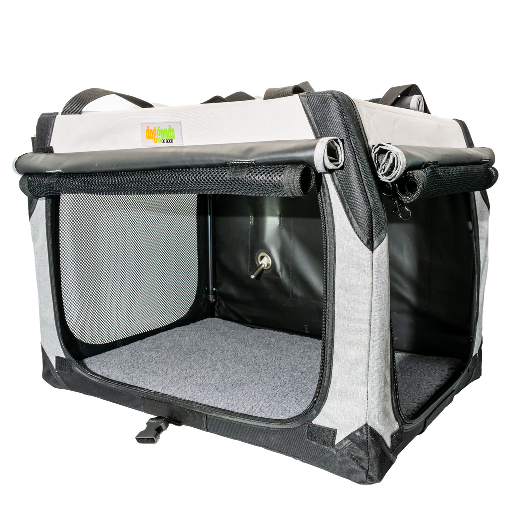 Water Bottle Dispenser For The Foldable Travel Dog Crate By DogGoods ™
