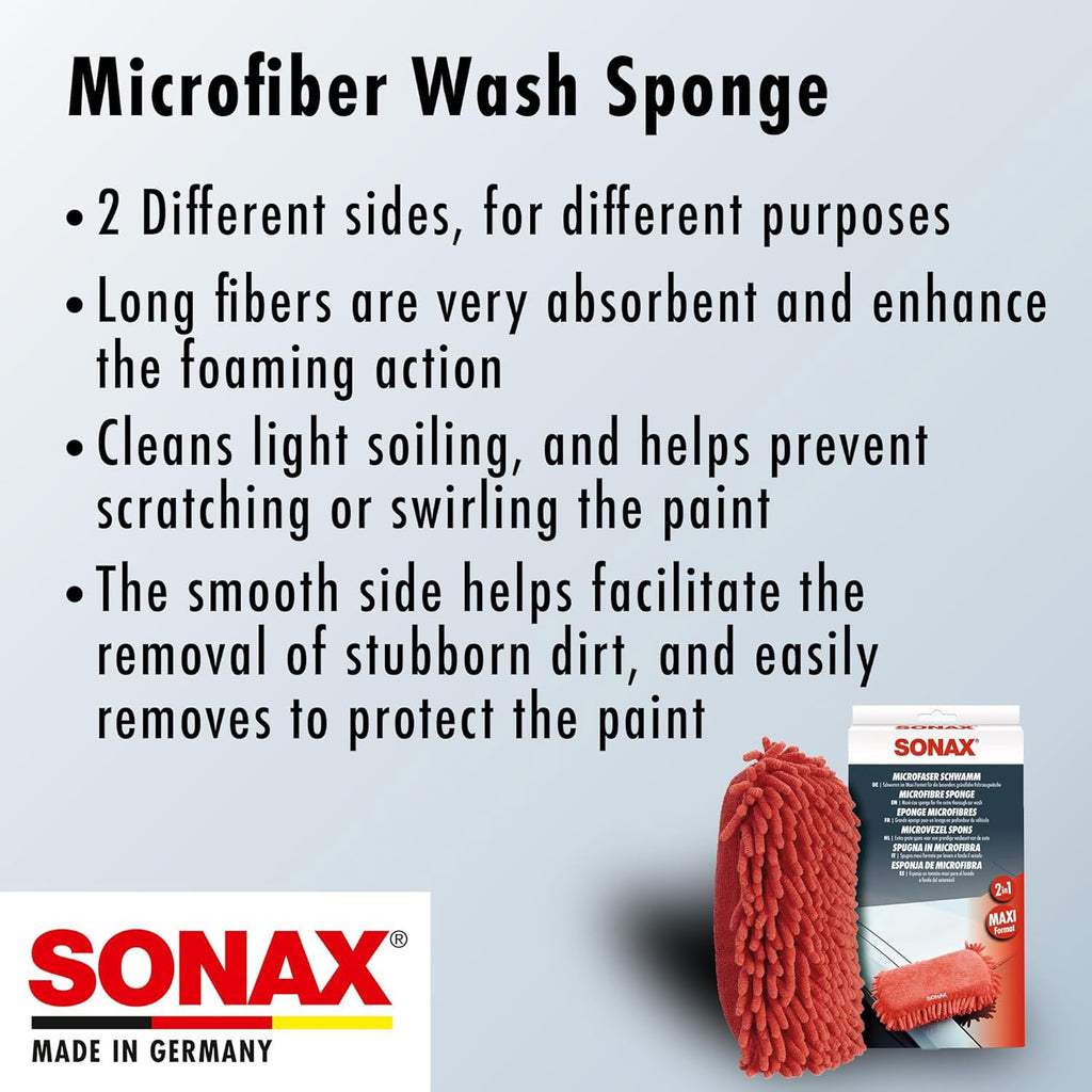 Sonax Microfiber Car Wash Sponge
