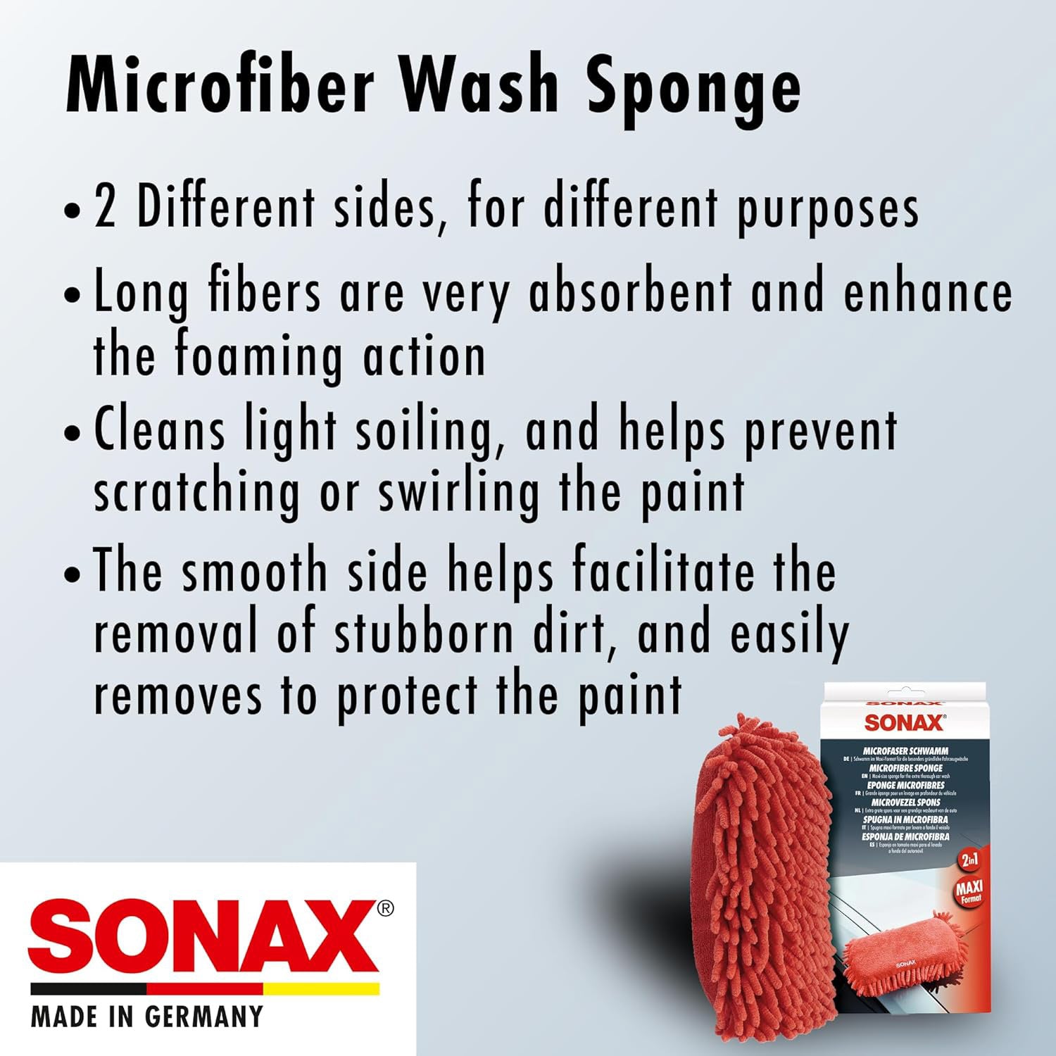Sonax Microfiber Car Wash Sponge