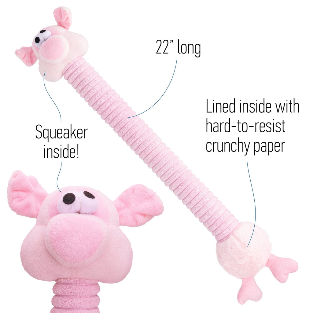 22" Long Plush Dog Toy