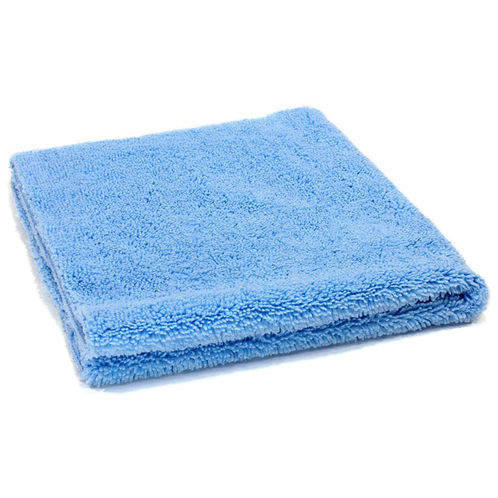 Autofiber [Elite] Edgeless Microfiber Towel, 360 GSM, 16" x 16" - Blue (10 Pack)