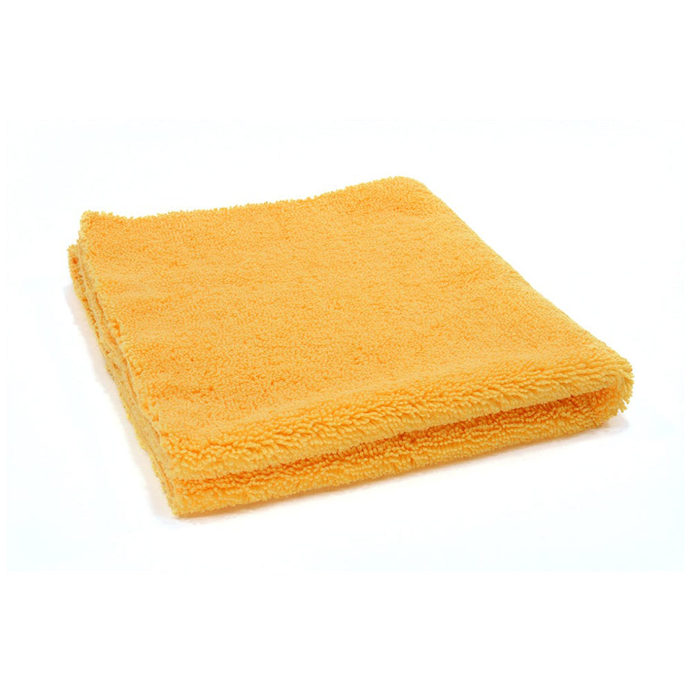 Autofiber [Elite] Edgeless Microfiber Towel, 360 GSM, 16" x 16" - Yellow (10 Pack)