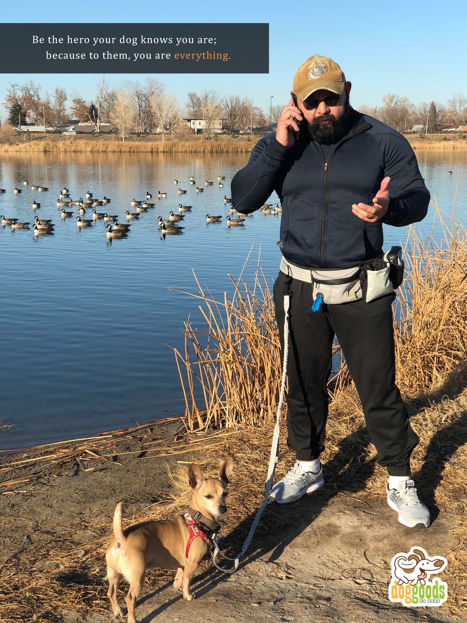 Dog Leash Fanny Pack (The Everything Leash) by DogGoods ™