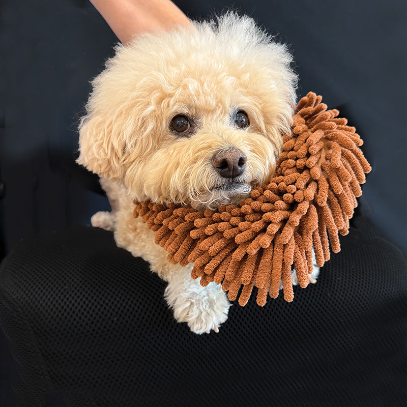 THE MITT KIT | Dog grooming set with waterless shampoo & dual-sided grooming mitt for dogs & cats.