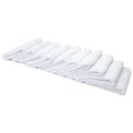 Autofiber [Korean Plush 470] Edgeless Microfiber Towel, 470 GSM, 16" x 16" - White (10 Pack)
