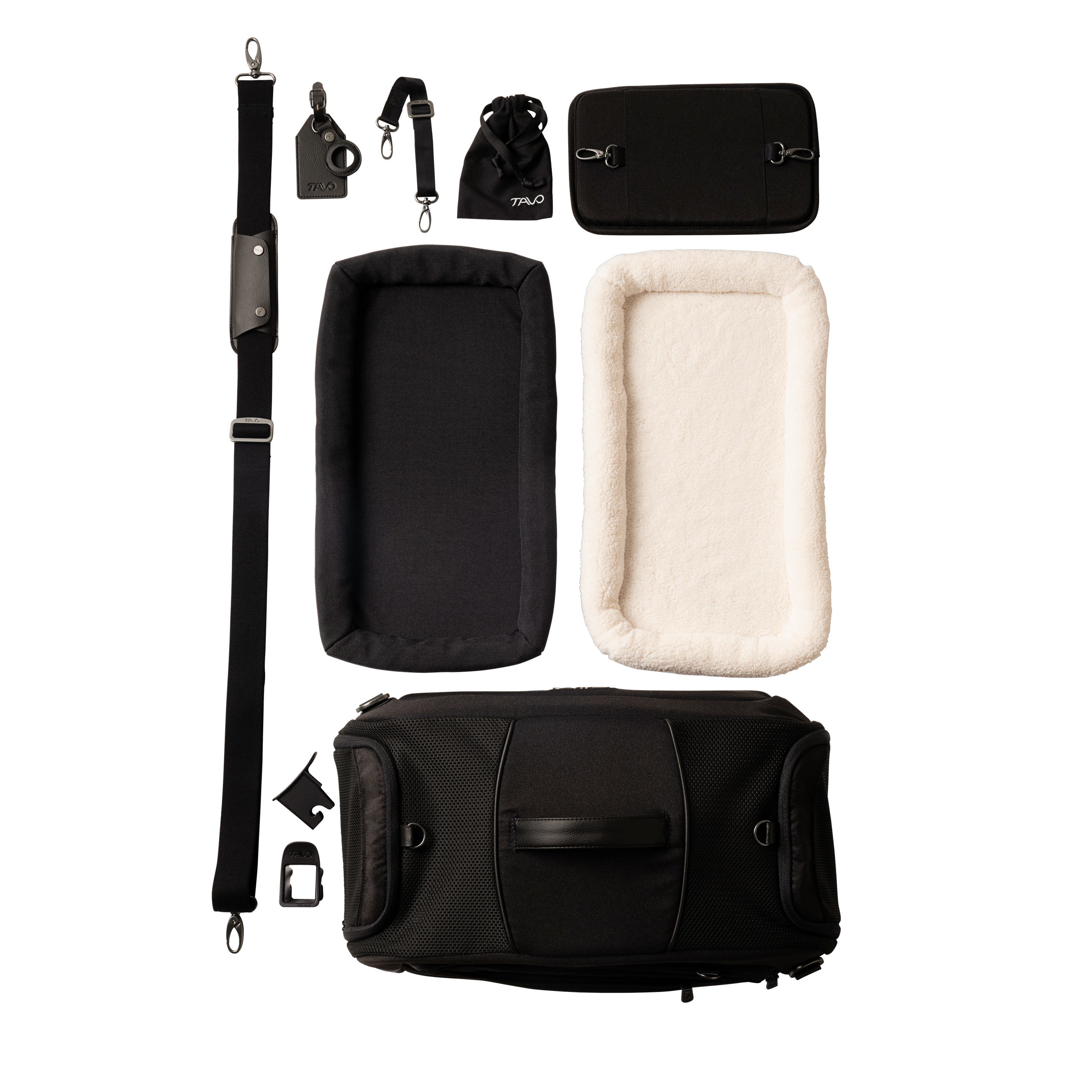 Tavo Pets Dupree II Airline Carry-On Pet Car Seat and Optional Roscoe Stroller - Please Note Shipping Time Frame in Description