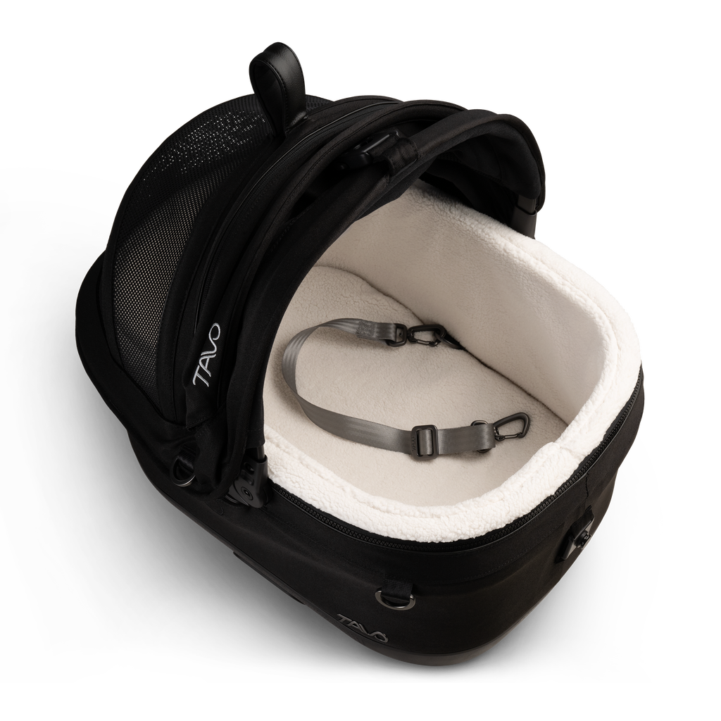 Tavo Pets Maeve™ iso Pet Car Seat Carrier With Integrated Vehicle Latches and Optional Roscoe Stroller Bundle - Please Note Shipping Time Frame in Description