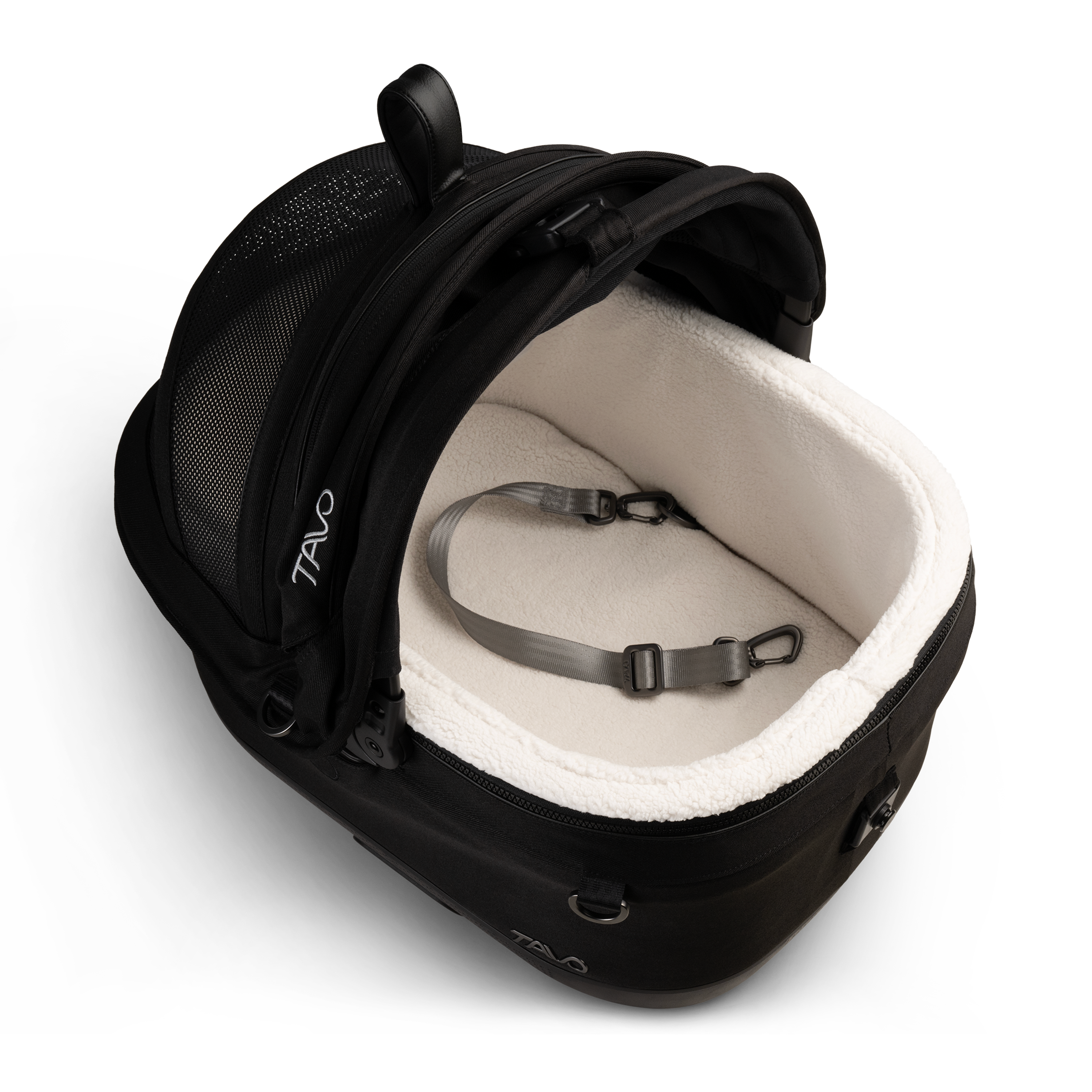 Tavo Pets Maeve™ iso Pet Car Seat Carrier With Integrated Vehicle Latches and Optional Roscoe Stroller Bundle - Please Note Shipping Time Frame in Description