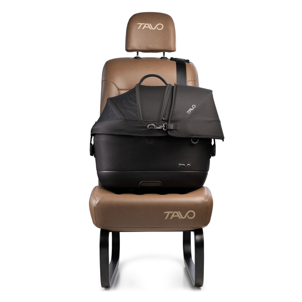 Tavo Pets Maeve™ iso Pet Car Seat Carrier With Integrated Vehicle Latches and Optional Roscoe Stroller Bundle - Please Note Shipping Time Frame in Description