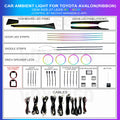 Avalon Multicolors 64 RGB Ambient Lighting Full Package | Ribbon Galaxy