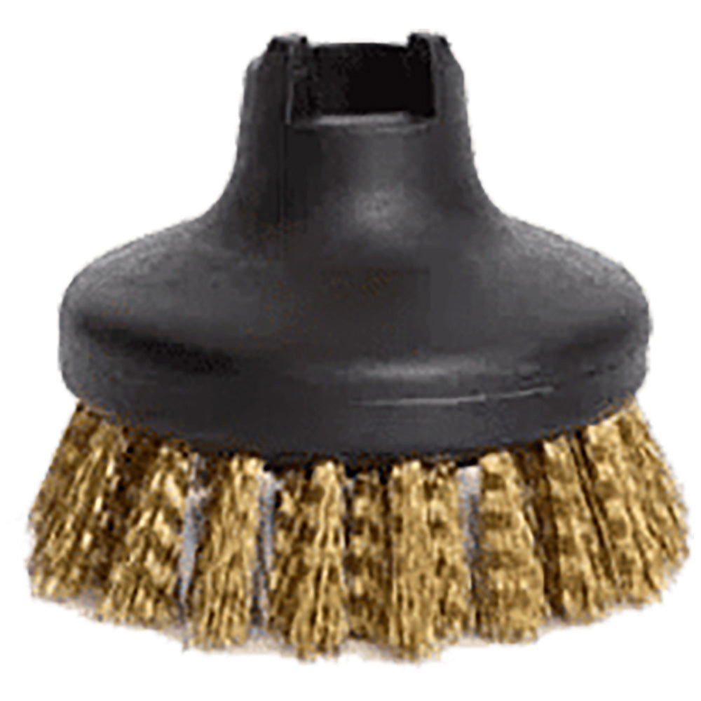 US Steam 3" Round Brass Brush (3 pack)