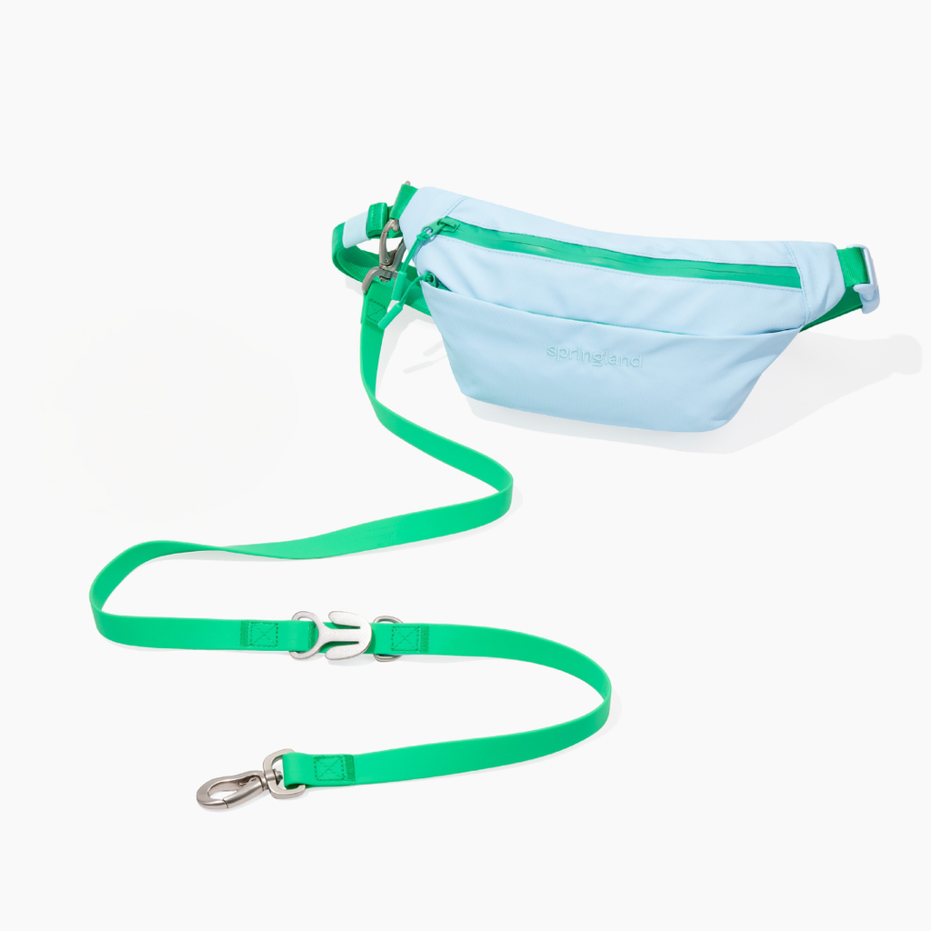 Hands-Free Dog Walking Bag with 3.25ft Leash