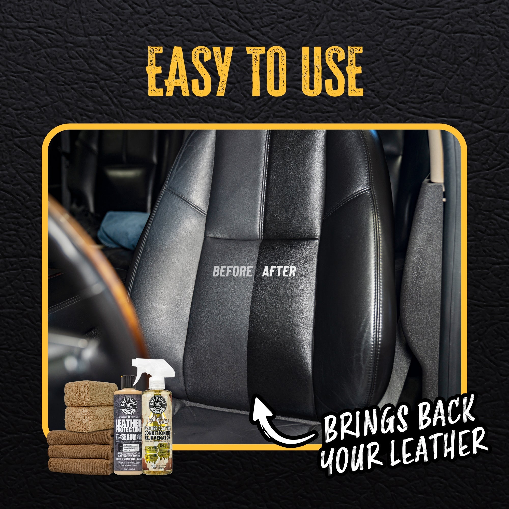 Leather Rejuvenate & Protect Kit