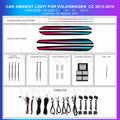 CC 2013-2018 Ambient Lighting Door Trim Upgrade | Dynamic Rainbow 16 Leds