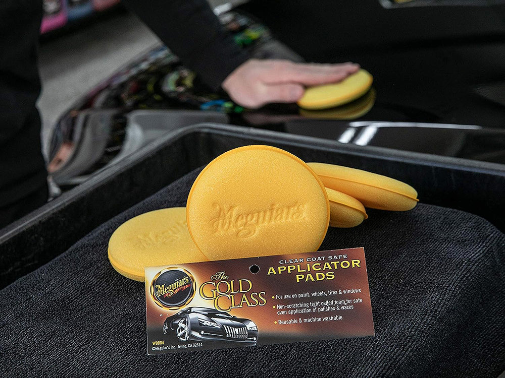 Meguiar's Foam Applicator Pads, W0004 (4 pack)