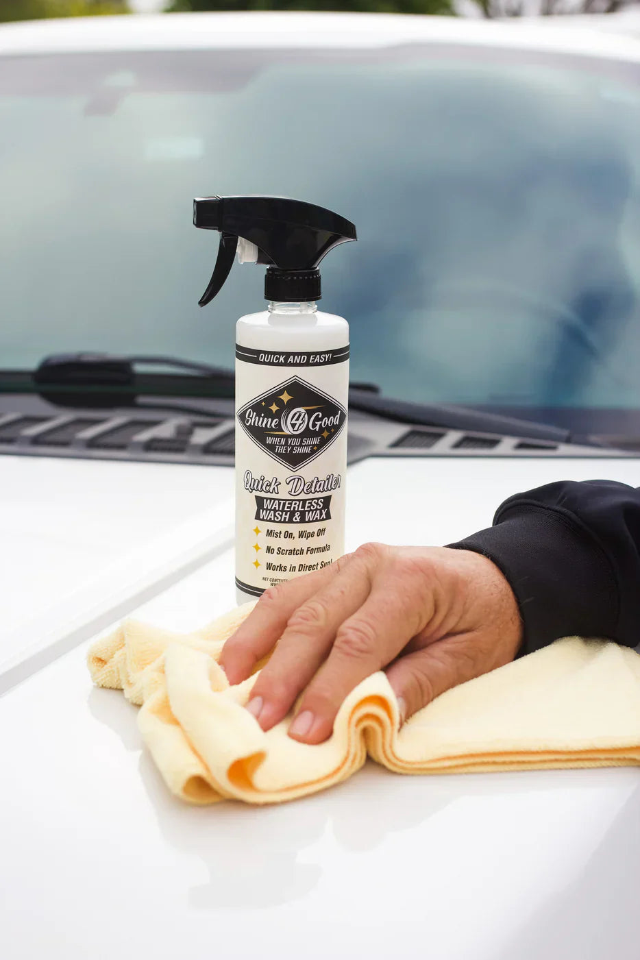 Shine 4 Good Quick Detailer Waterless Wash & Wax - 16 oz.