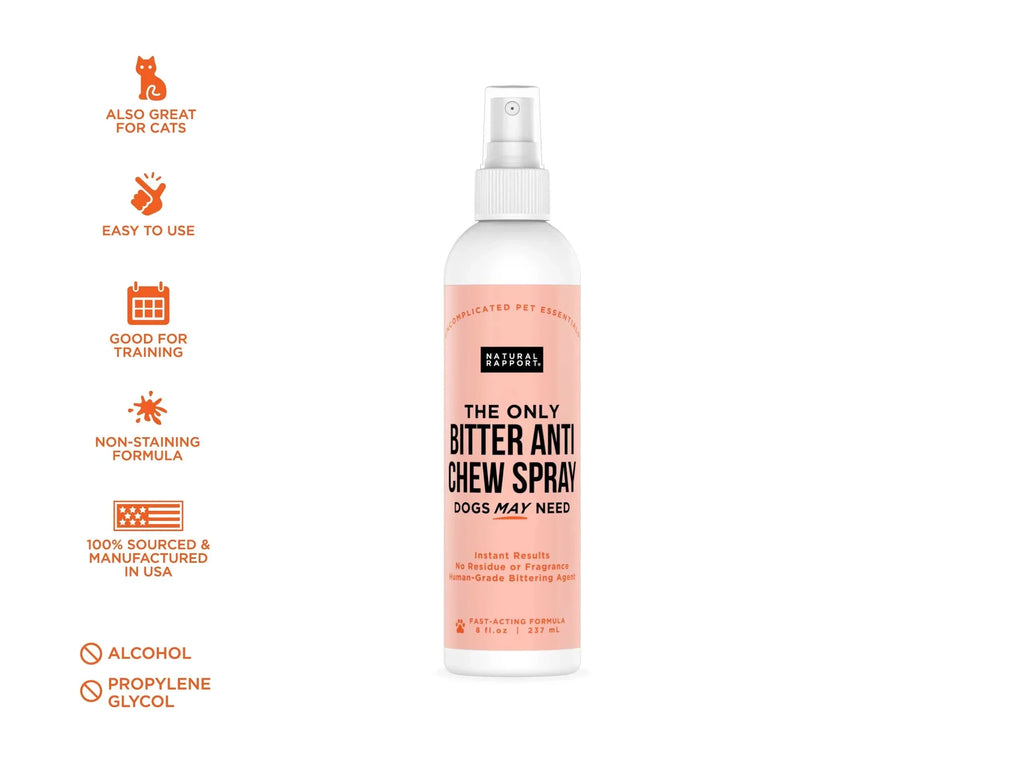 The Only Bitter Anti Chew Spray Dogs May Need - Made Only in USA