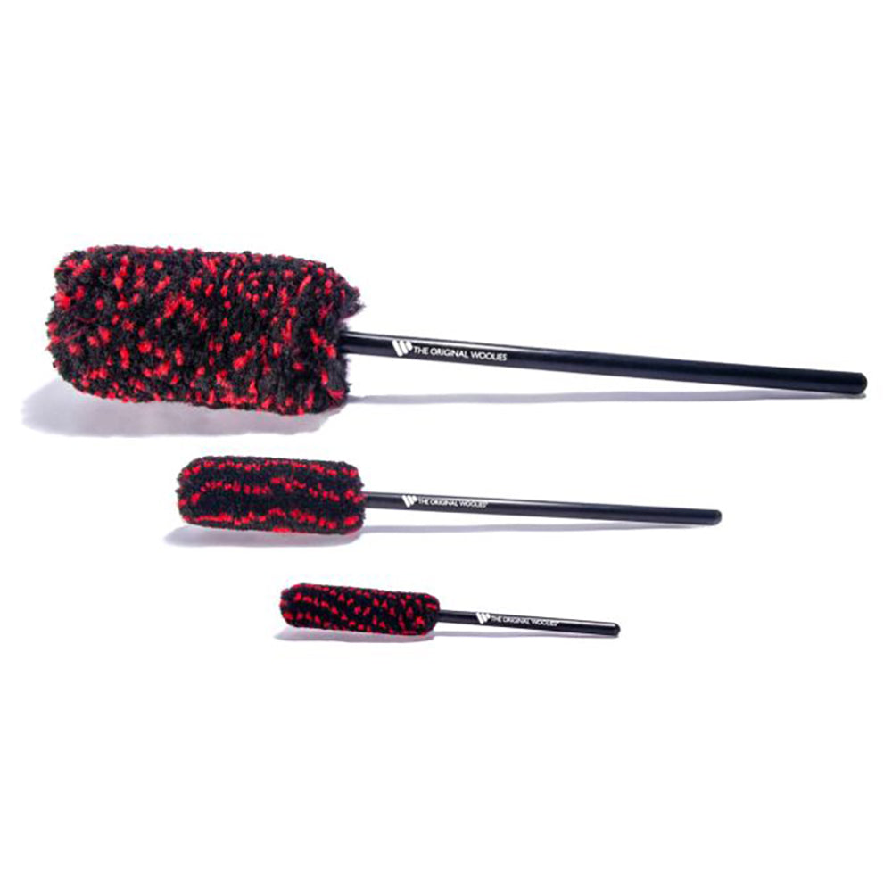 Wheel Woolies Wheel Brushes - 3 Piece Kit