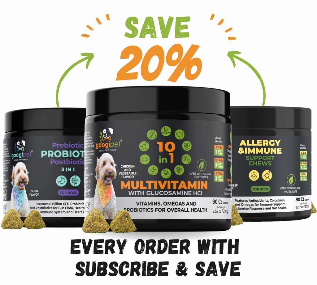 Googipet 10 in 1 Multivitamin Chews for Dogs (Chicken Flavor)