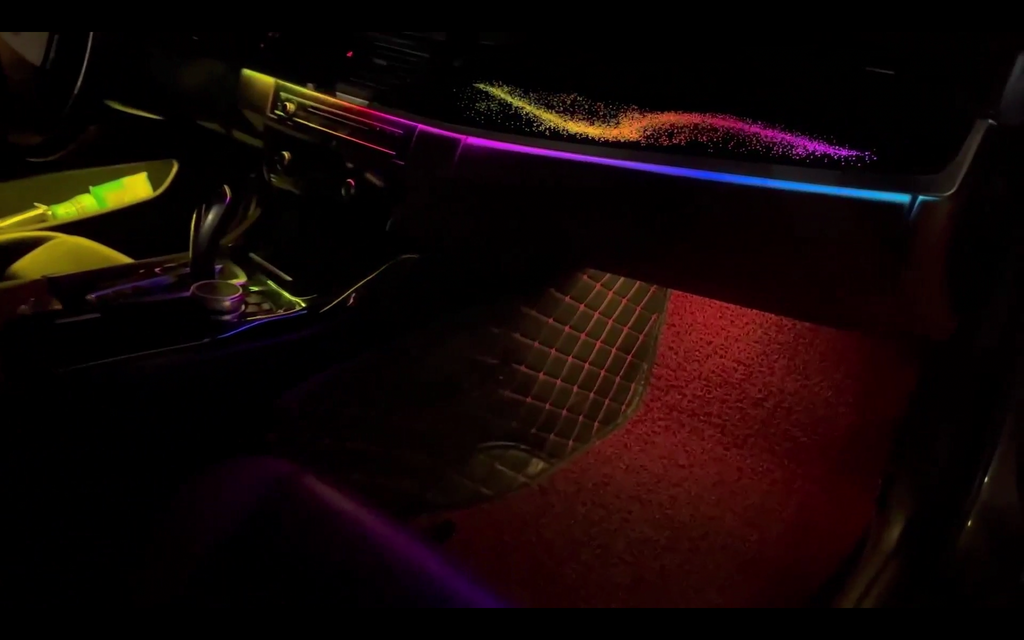 F10 Panels Rainbow Ambient Lighting Kit | Galaxy Patterns