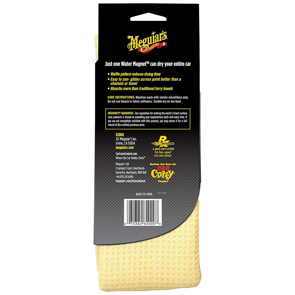 Meguiar's Water Magnet Microfiber Drying Towel, X2000