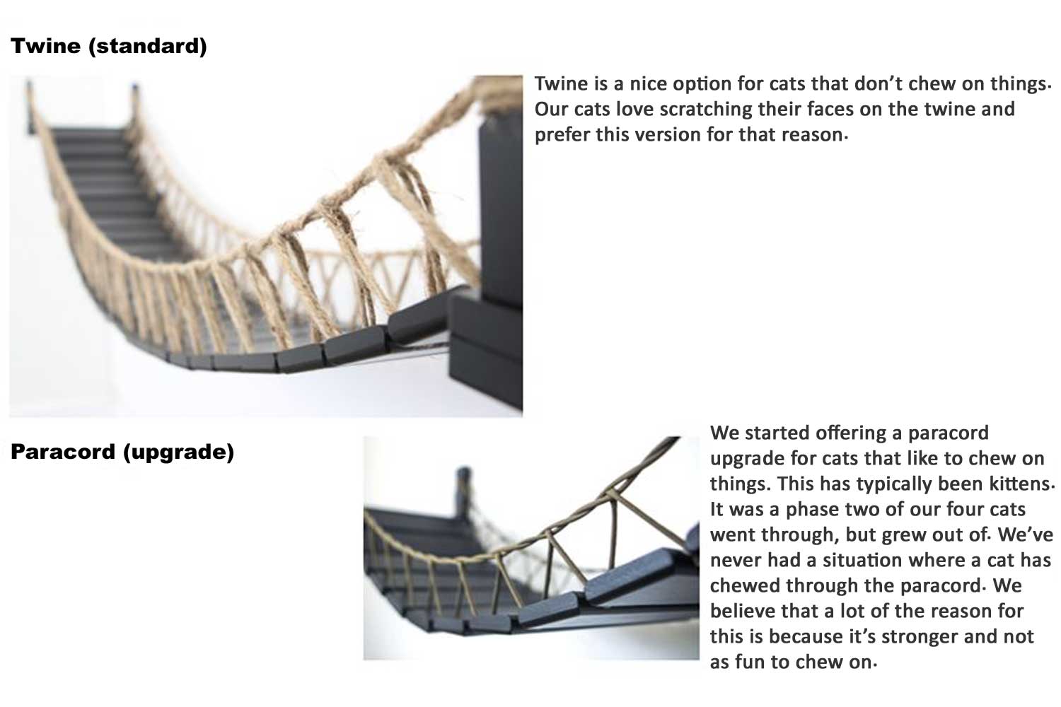 Catastrophic Creations Cat Bridge for Wall