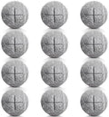 12PCS Precut Tennis Balls, Walker Glide Balls, Heavy Duty Long Lasting Felt Pads for Furniture Legs and Floor Protection