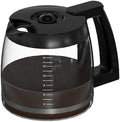 14-CUPS Coffee Maker Glass Carafe Replacement Pot Compatible with Cuisinart Coffee Machine DCC-2200RC, DCC-2200, DCC-3200, DCC-3200P1, DCC-3200FR, DCC-2600, DCC-2800, DCC-1800FR, CBC-7400, CBC-7000PC