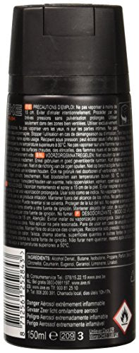 12 AXE body spray deodrant Anit-Aerspirant (12X 150 ml/5.07 oz , Musk)