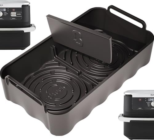 11 QT Premium Silicone Liner | 11QT Air Fryer Liners | Specifically Made for Ninja AD350CO | Ninja Foodi 11 Quart 7-in-1 MegaZone XL FlexBasket Liner | 1PC