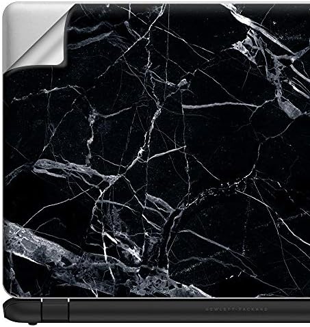 15 15.6 inch Laptop Notebook Skin Vinyl Sticker Cover Decal Fits 13.3" 14" 15.6" 16" HP Lenovo Apple Mac Dell Compaq Asus Acer / Black Marble Granite White