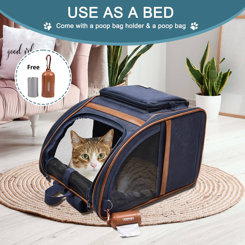 Jespet Pet Backpack for Dogs and Cats