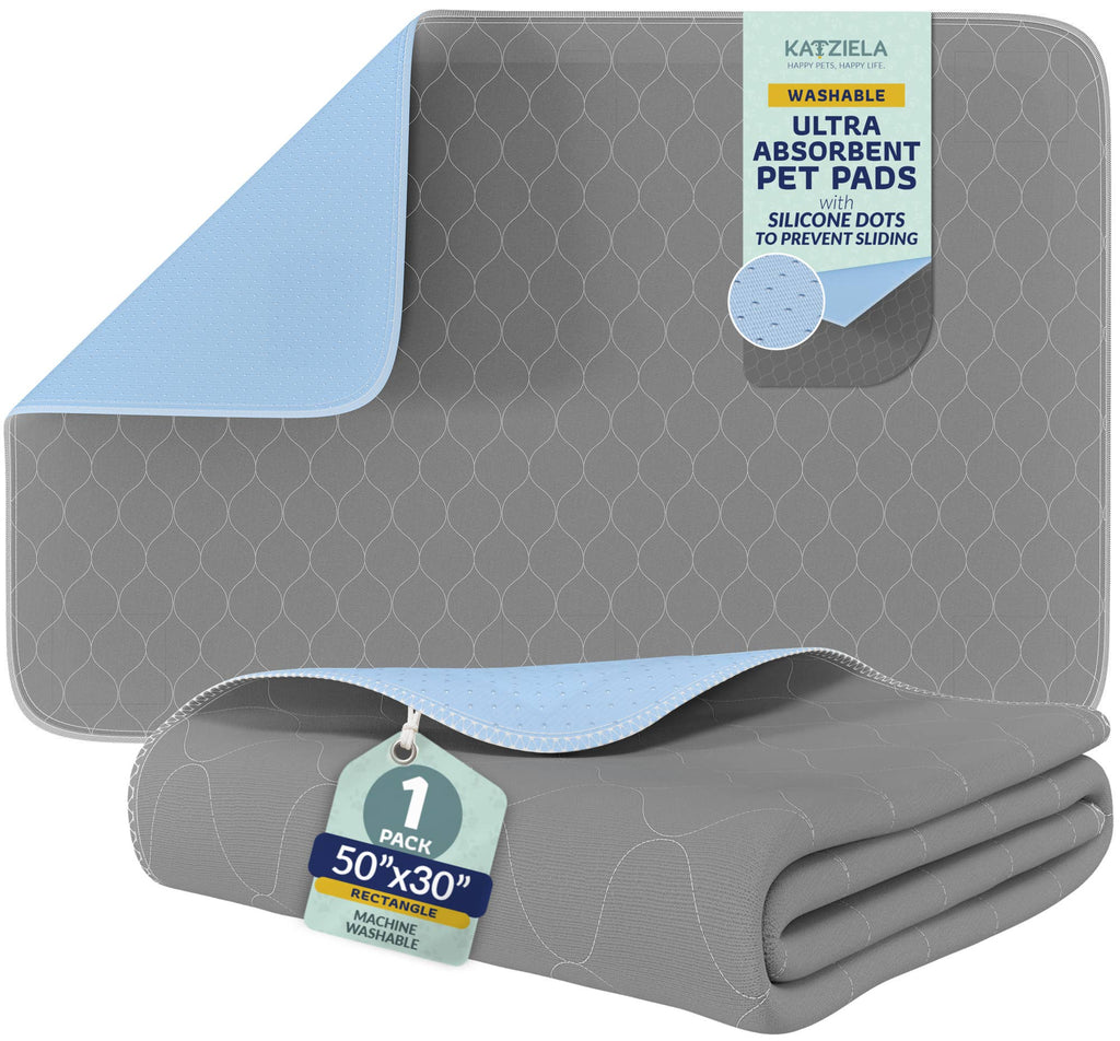 Katziela Quick-Drying Washable Waterproof Stay In Place Pee Pads