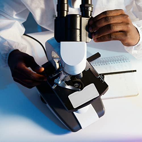 100pcs Boxes Clip Science Slides Container Plastic Slide Storage Holders Microscope Slides Microscope Slide Holding Gadgets specimens Slide Holder Shell Single pp