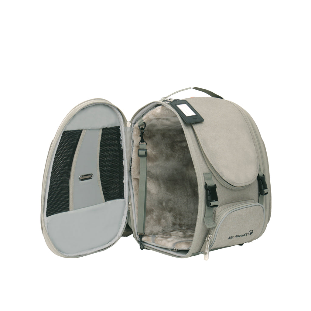 Mr. Peanut’s Northstar Sierra Adventure Pet FrontPack/Backpack – Airline Compliant Cat, Puppy & Bunny Carrier