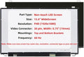 15.6'' Non-Touch 30Pin Replacement Screen Compatible with B156HAN01.1 -HW:0B/1A/3A/5A, B156HAN06.0 -HW0A/2A/1A, B156HAN06.3-0A/0B/4A/NA, FHD 1920x1080, IPS, w/Bracket Display Panel