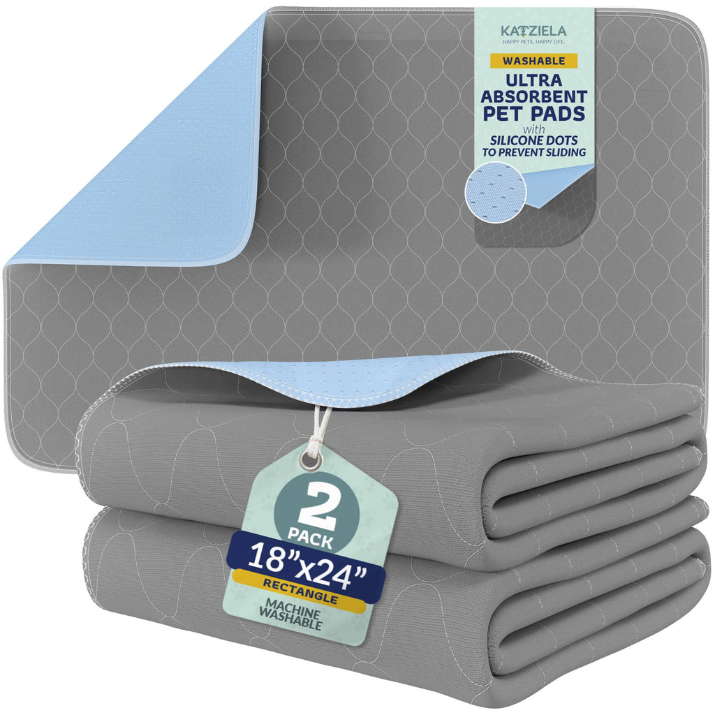 Katziela Quick-Drying Washable Waterproof Stay In Place Pee Pads
