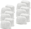 12 Pack Replacement Water Filters For Breville BWF100 – Charcoal Activated by Essential Values
