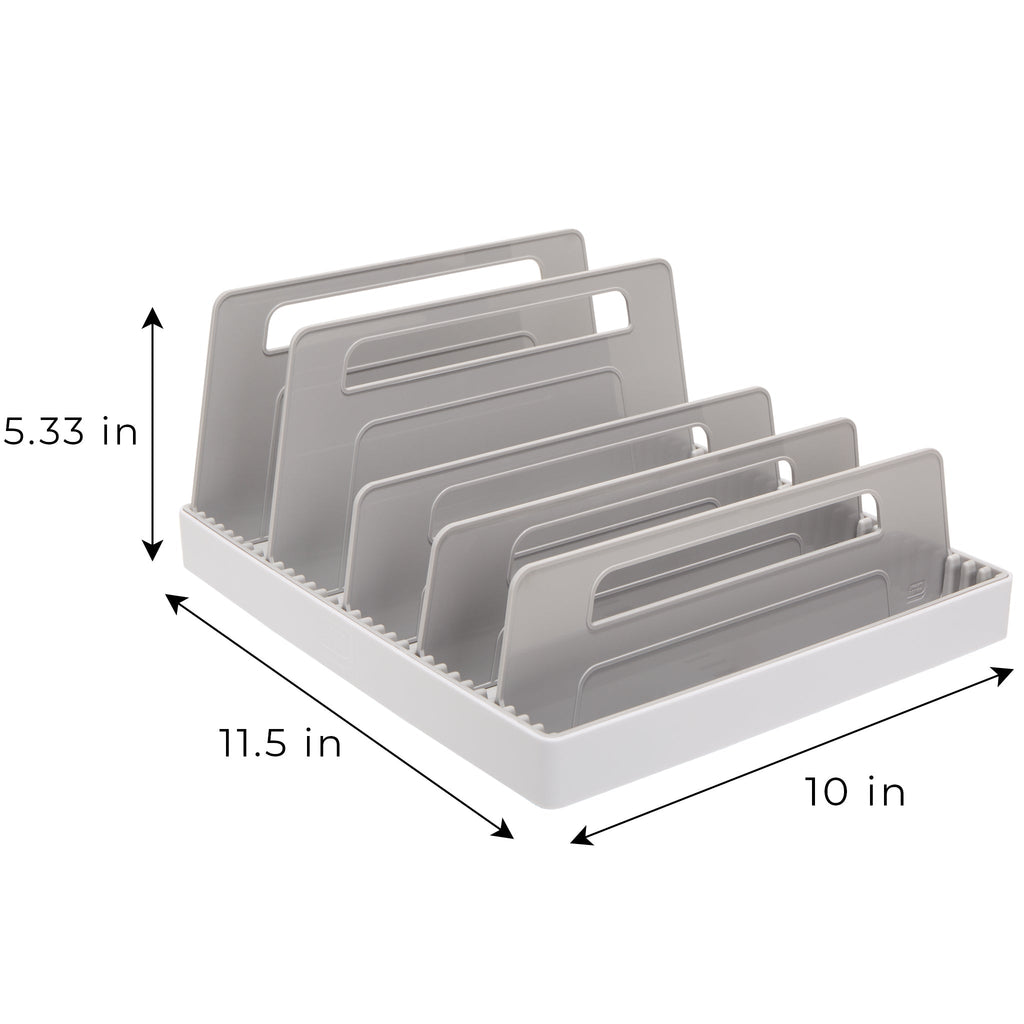 Adjustable Food Storage Lid Organizer
