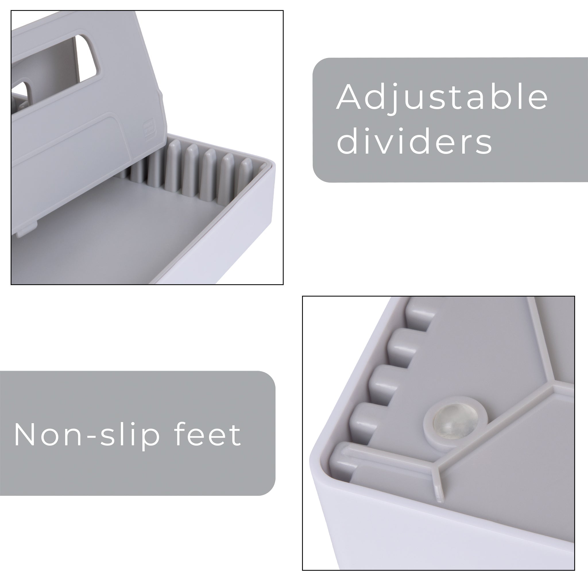 Adjustable Food Storage Lid Organizer