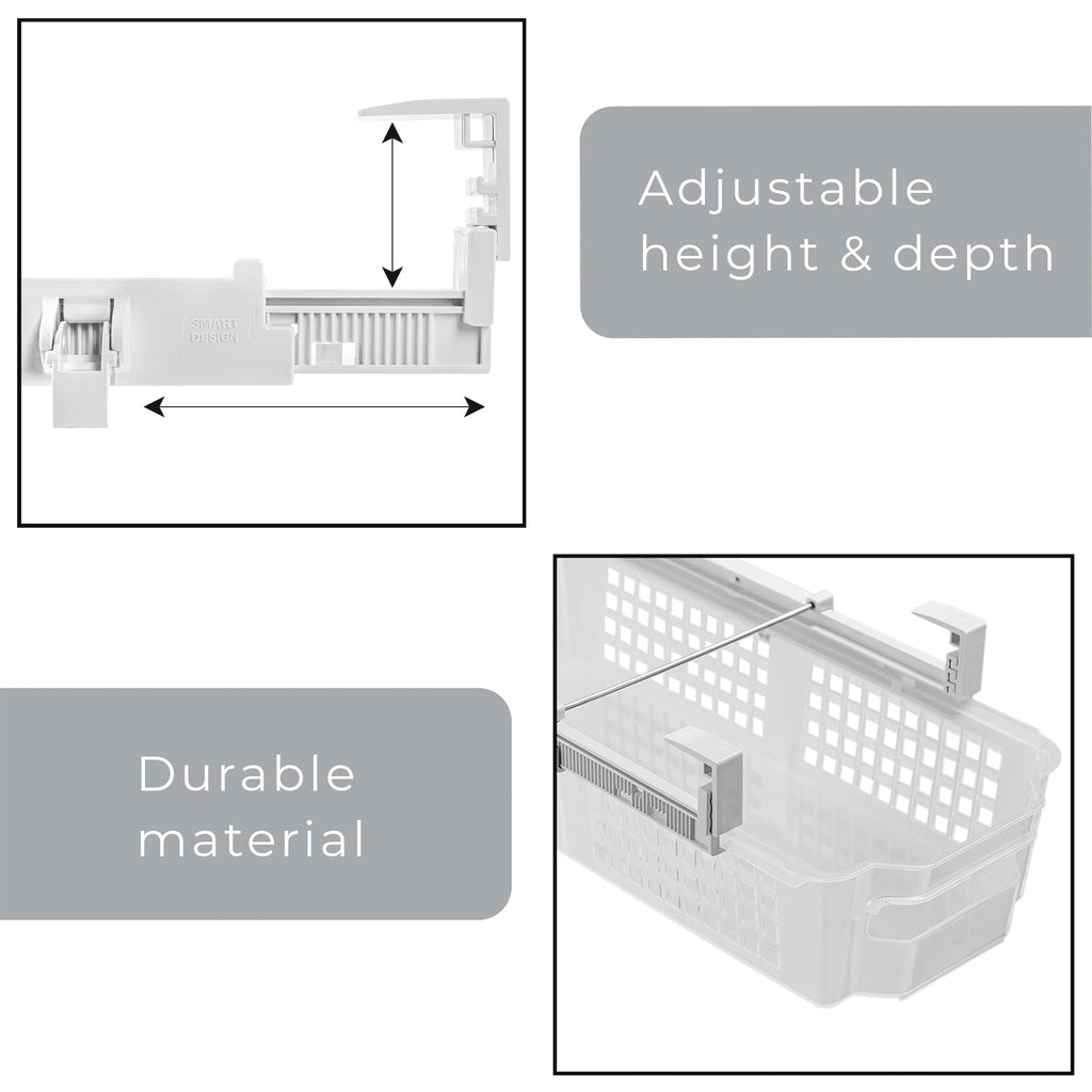 Refrigerator Pull-Out Basket – Medium