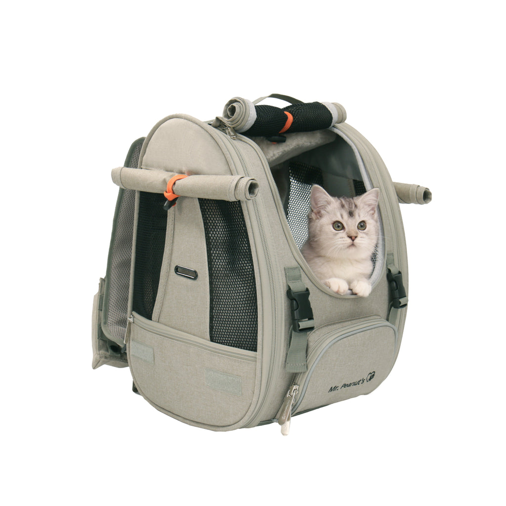 Mr. Peanut’s Northstar Sierra Adventure Pet FrontPack/Backpack – Airline Compliant Cat, Puppy & Bunny Carrier