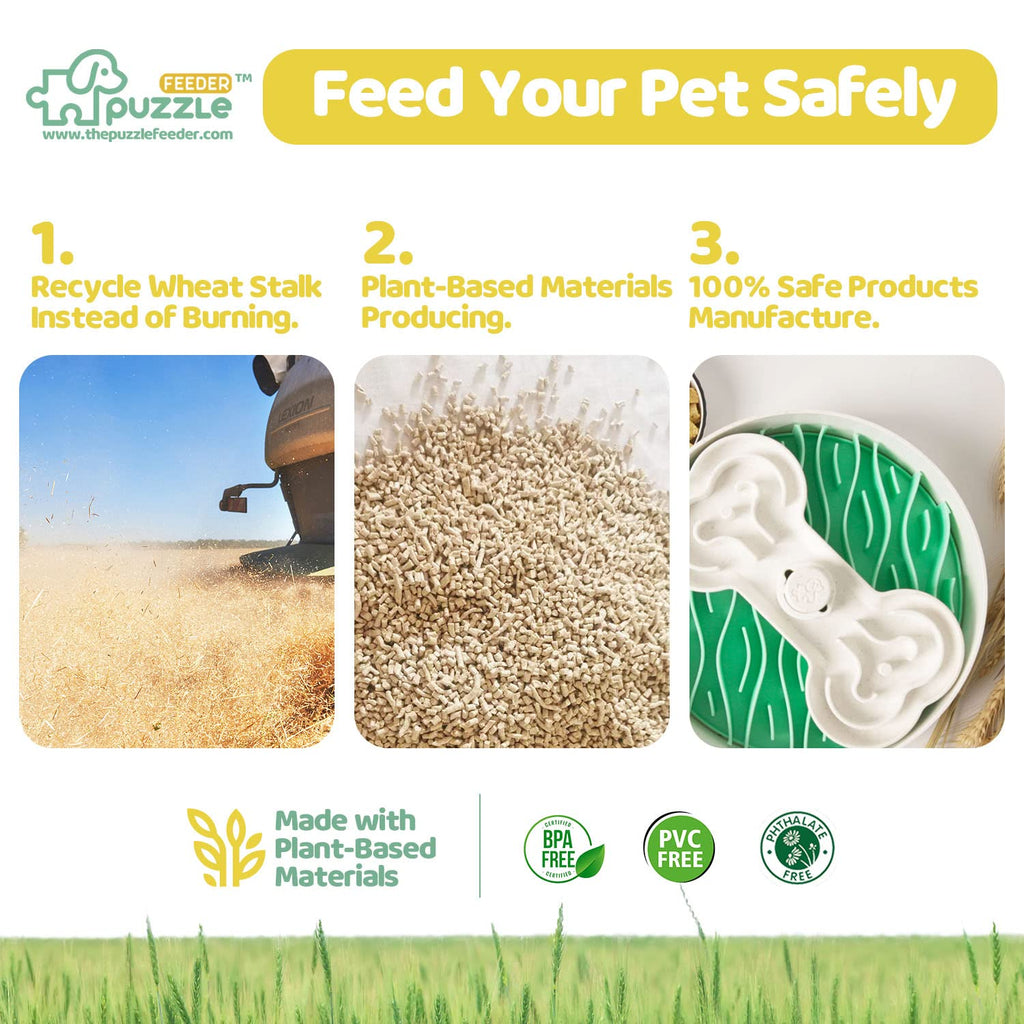 Puzzlefeeder Dog Slow Feeder by PetFuture, Perfect For Dry, Wet, Raw Food